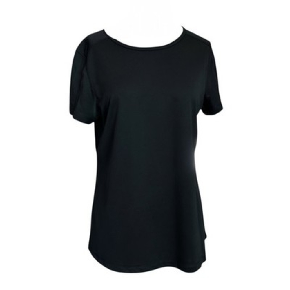 Ideology Women's Black Athletic T-Shirt L Lightweight Performance Barely Worn - Picture 3 of 7